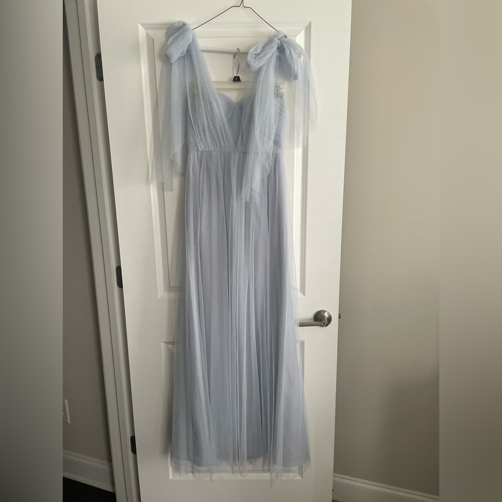 Jenny Yoo light blue bridesmaids dress - size 0